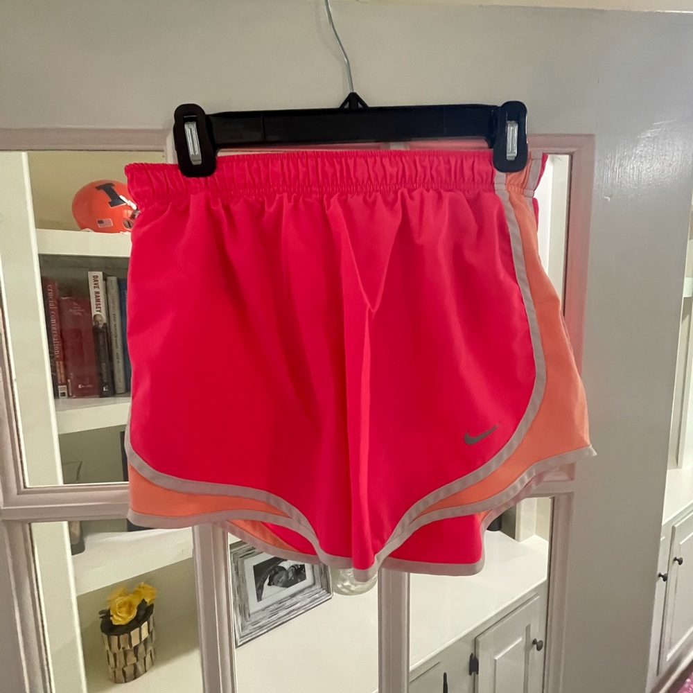 Nike pink shorts